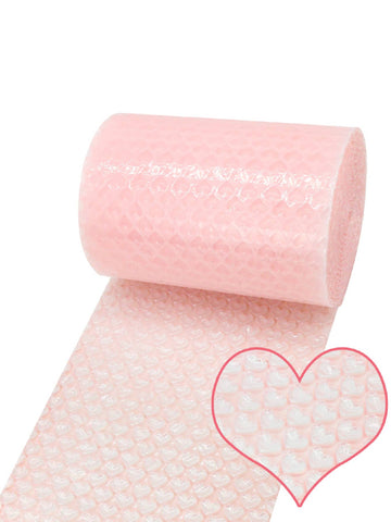 1roll PE Gift Wrap Foam, Minimalist Pink Filament Foam For Party