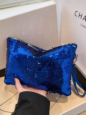 Glitter Bling,Shiny Glamorous,Elegant,Exquisite Women's Sequin Decorated Fashion Clutch Bag Suitable For Party Dinner Bag,Evening Bag For Party Girl,Woman,For Female Perfect For Party,Wedding,Prom,Dinner/Banquet,For Best Gift For Women