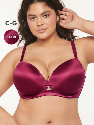 Plus Dream Curve Support+ Push-Up T-Shirt Support Bra