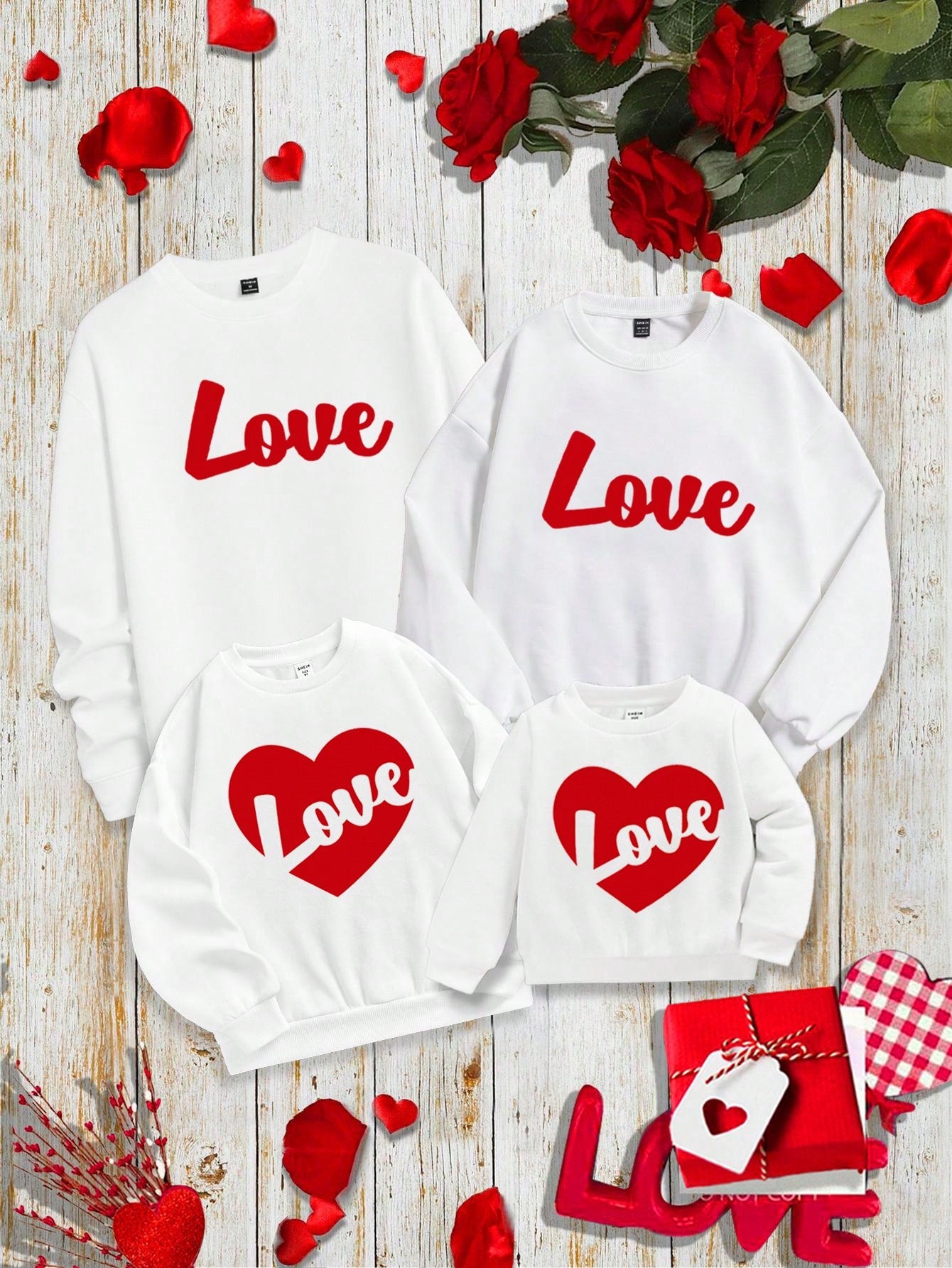 Loose Fit Men's Round Neck Letter Printed Sweatshirt