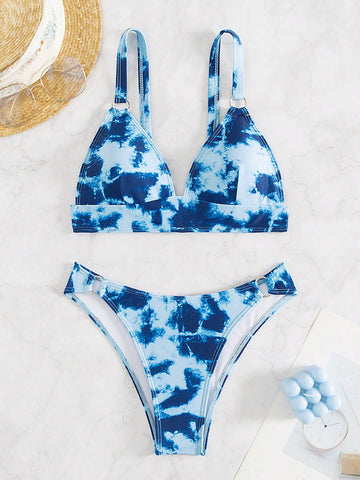 Women'S Swimsuit Set, Random Print