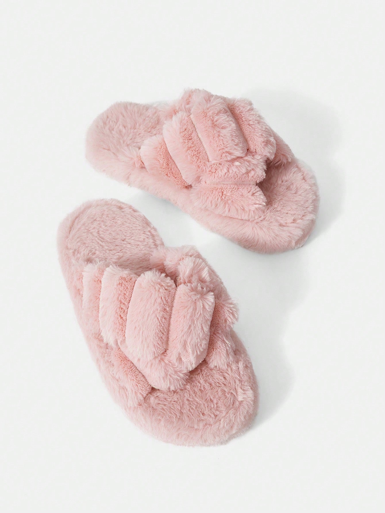 Women's Fashionable Plush Bedroom Slippers