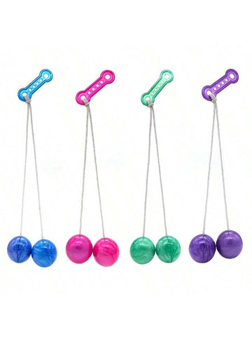 1pc Novelty Swing Up Balls, Assorted Clacker Balls On A String, Collision Ball Toys, Vintage Toy, Halloween/Thanksgiving/Christmas Party Games Gifts