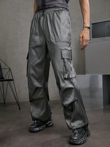 Men's Woven Casual Cargo Pants