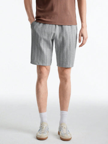 Men's Knitted Casual Shorts