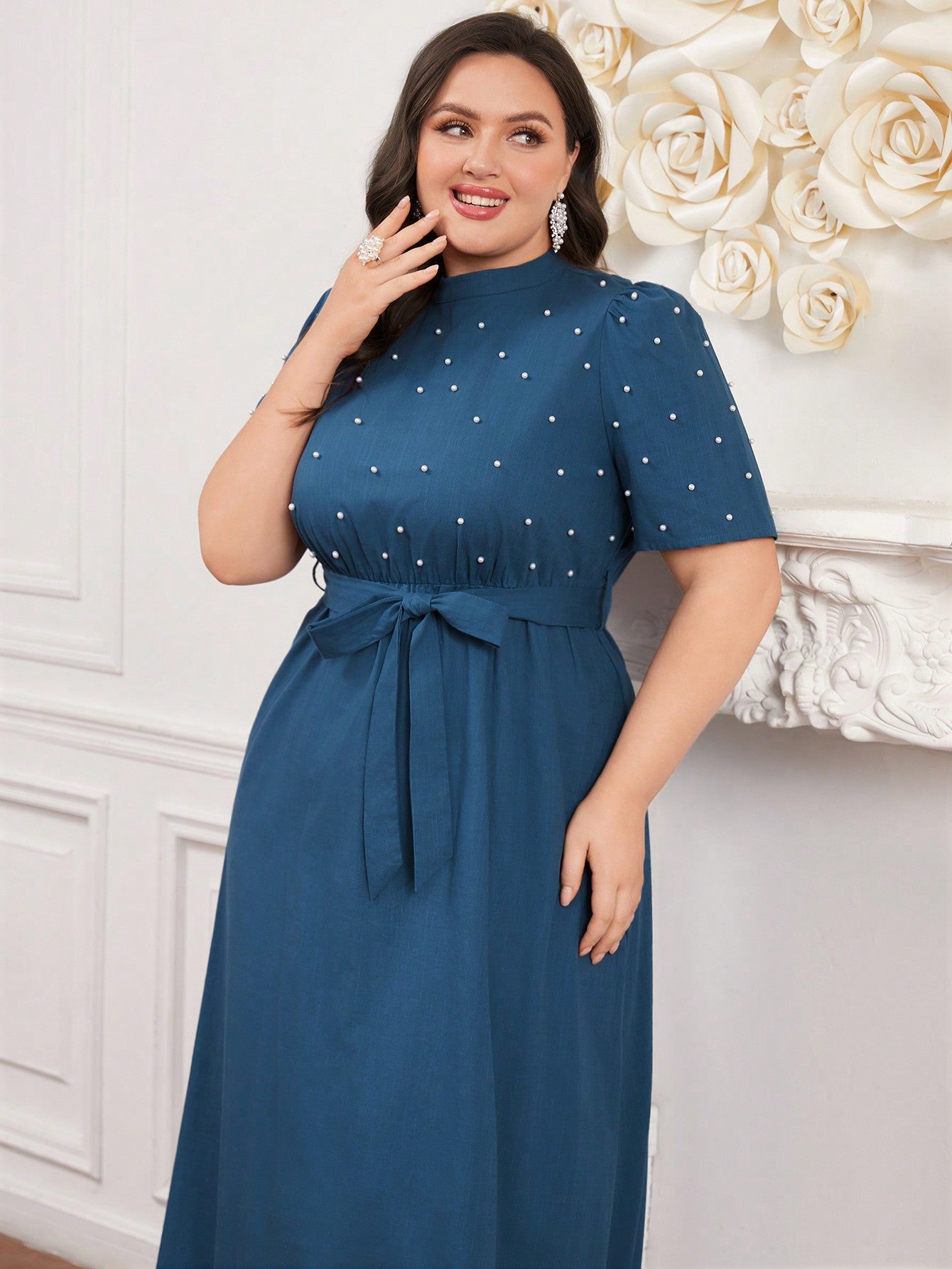 Ladies' Simple Plus Size Dress