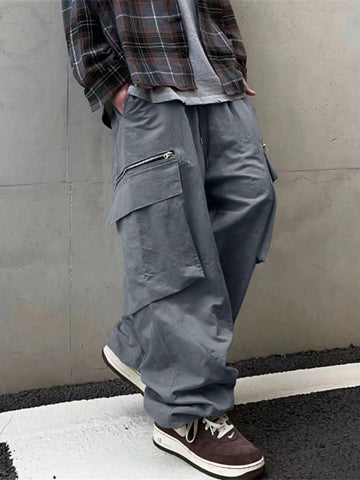 Men's Zippered Cargo Cargo Pants