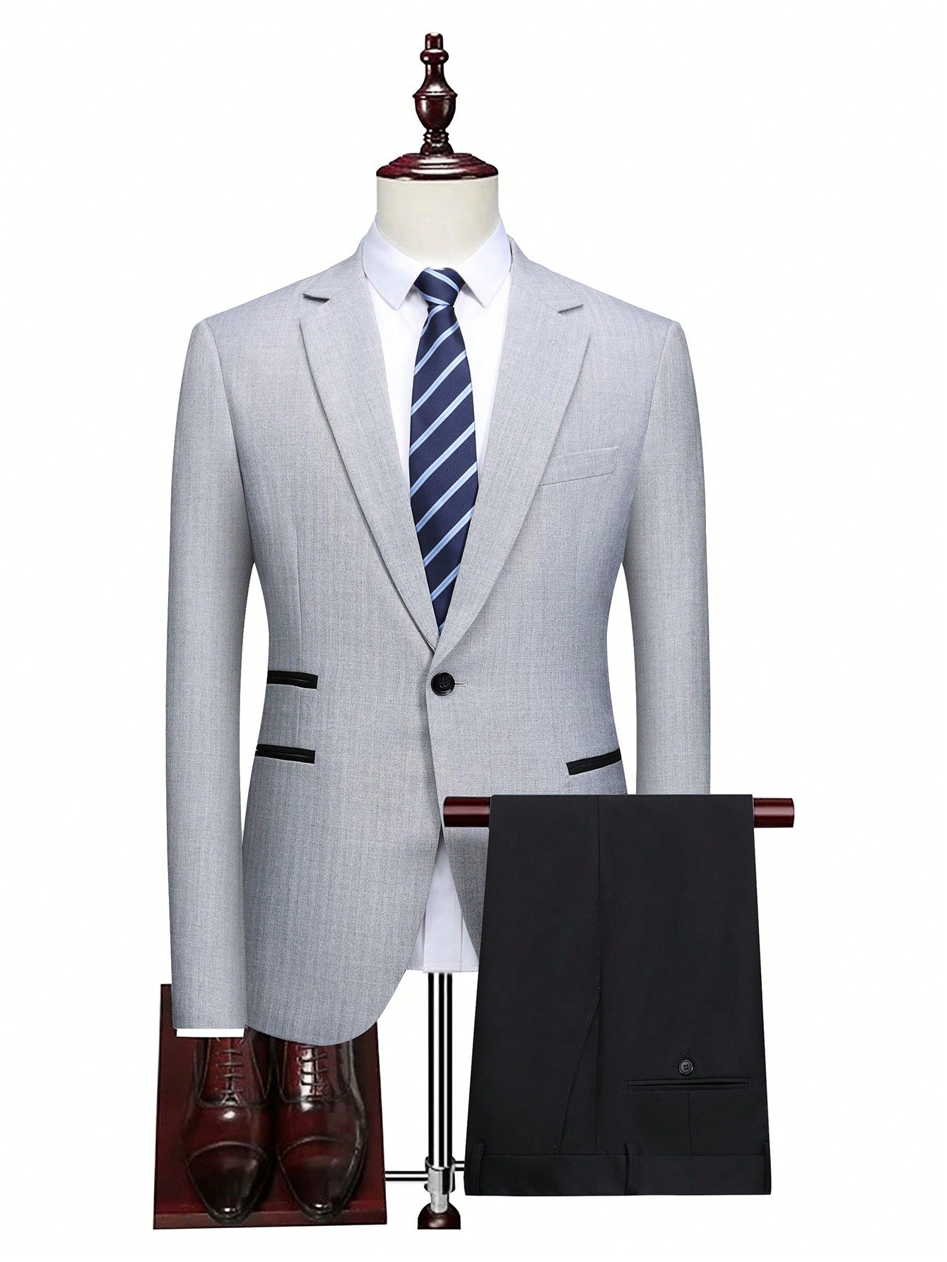 Men Fashionable Elegant Classic Business Suit