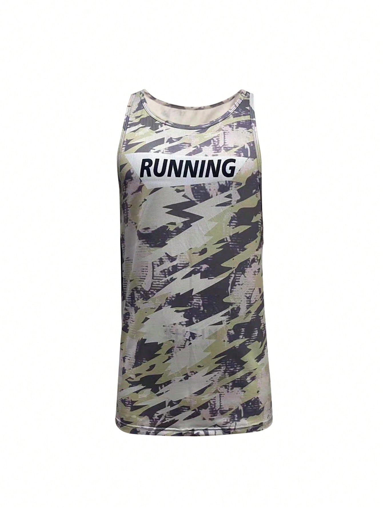 Men's Summer Letter Graphic Breathable Outdoor Sports Tank Top