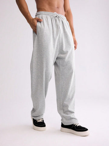 Men's Casual Loose Fit Drawstring Waist Pants