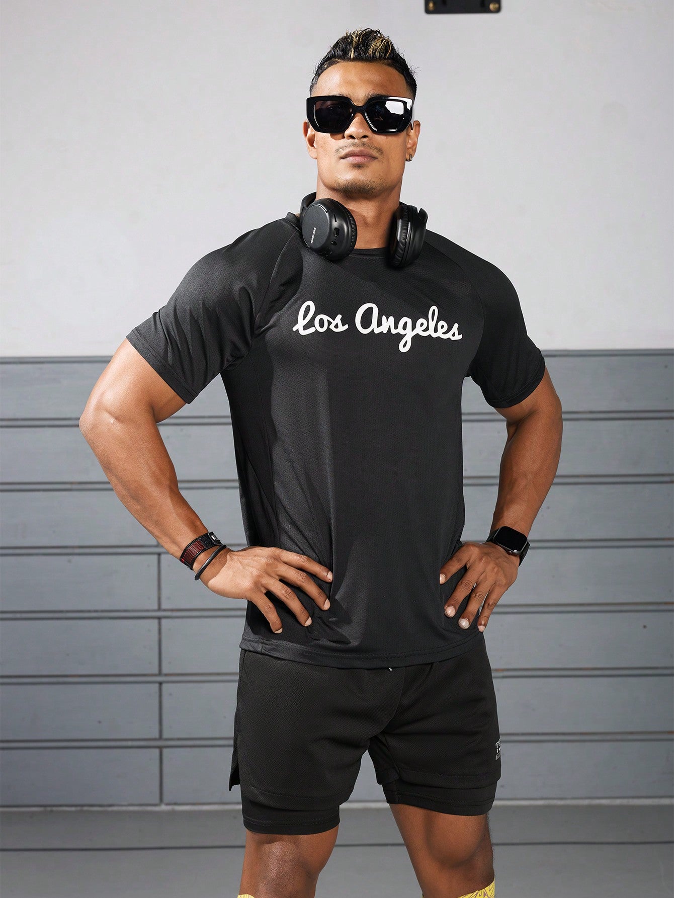 Men's Fashion Casual Fit Casual Summer Sports T-Shirt With Printed Design