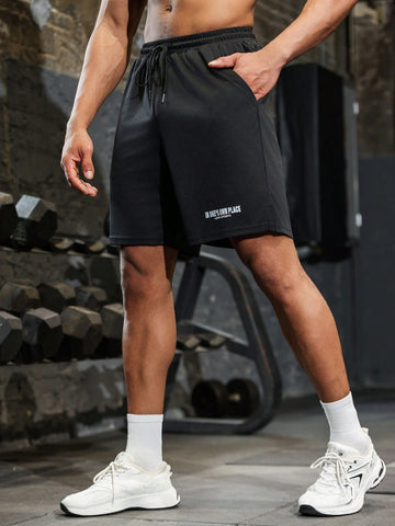 Men's Fashionable Summer Simple Loose Sports Street Shorts Jogger Shorts