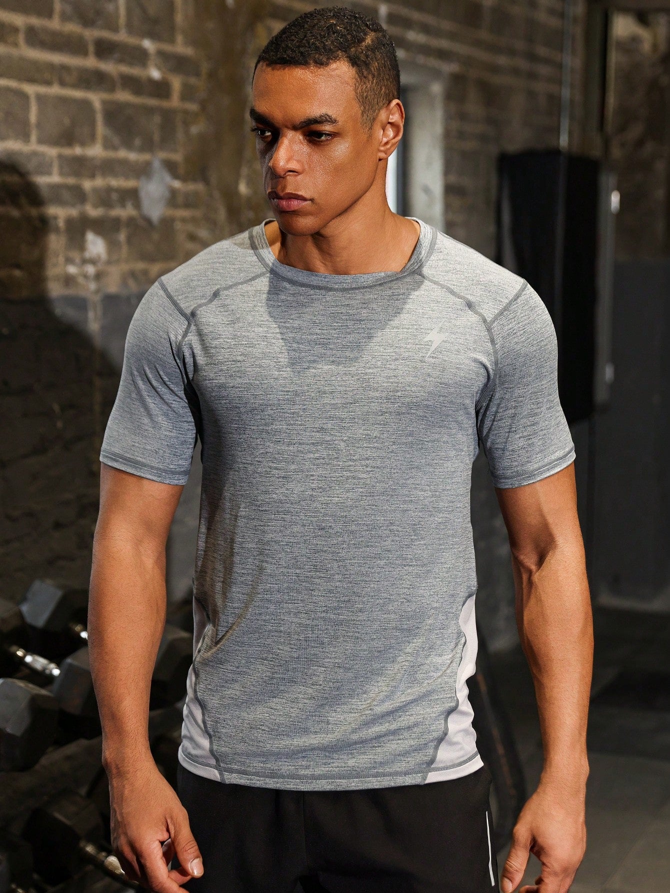 Men's Fashionable Sporty, Casual, Comfortable And Breathable Short Sleeve T-Shirt