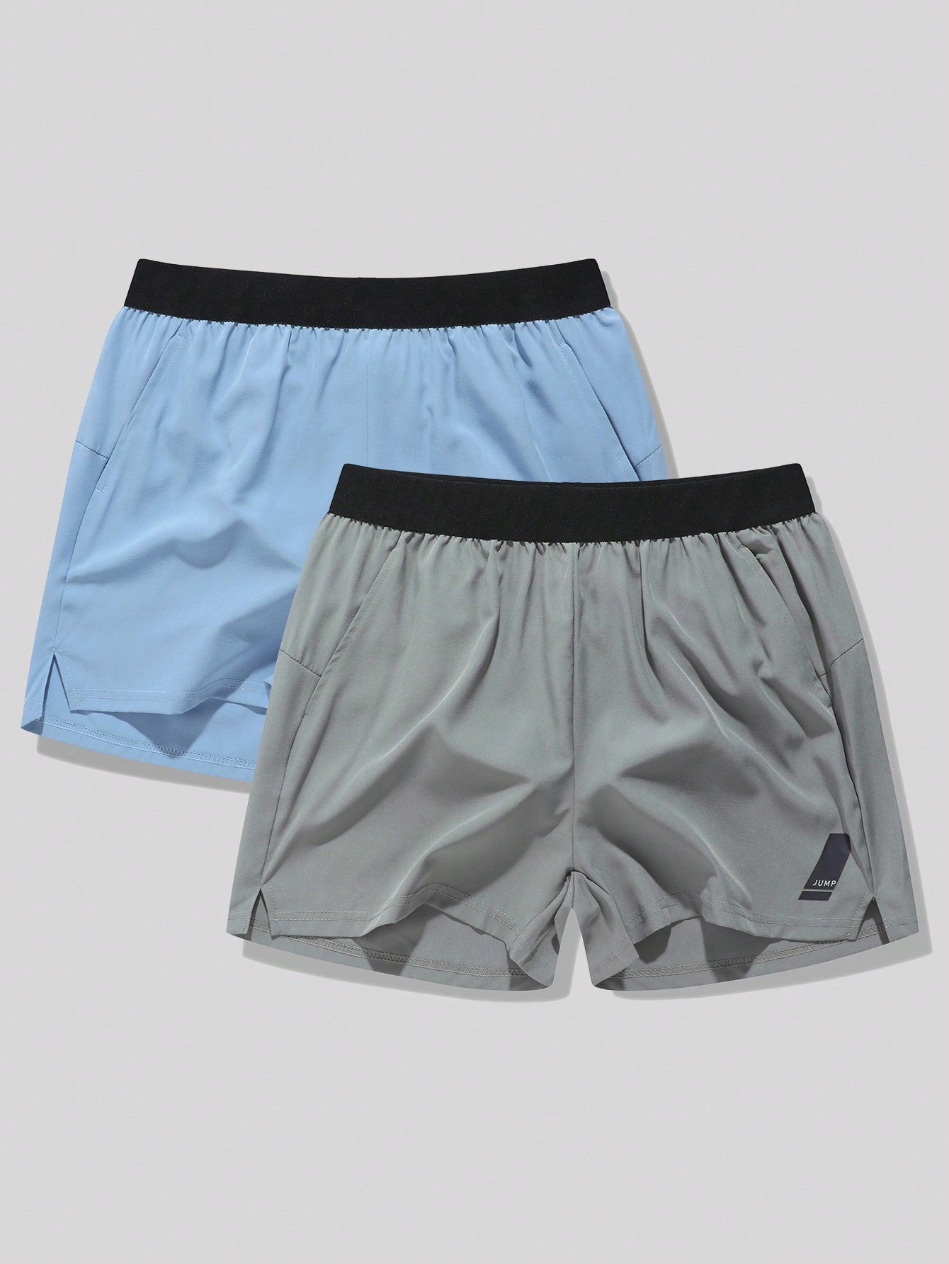 Men's Fashionable Solid Color Loose Fit Lightweight Sports Shorts