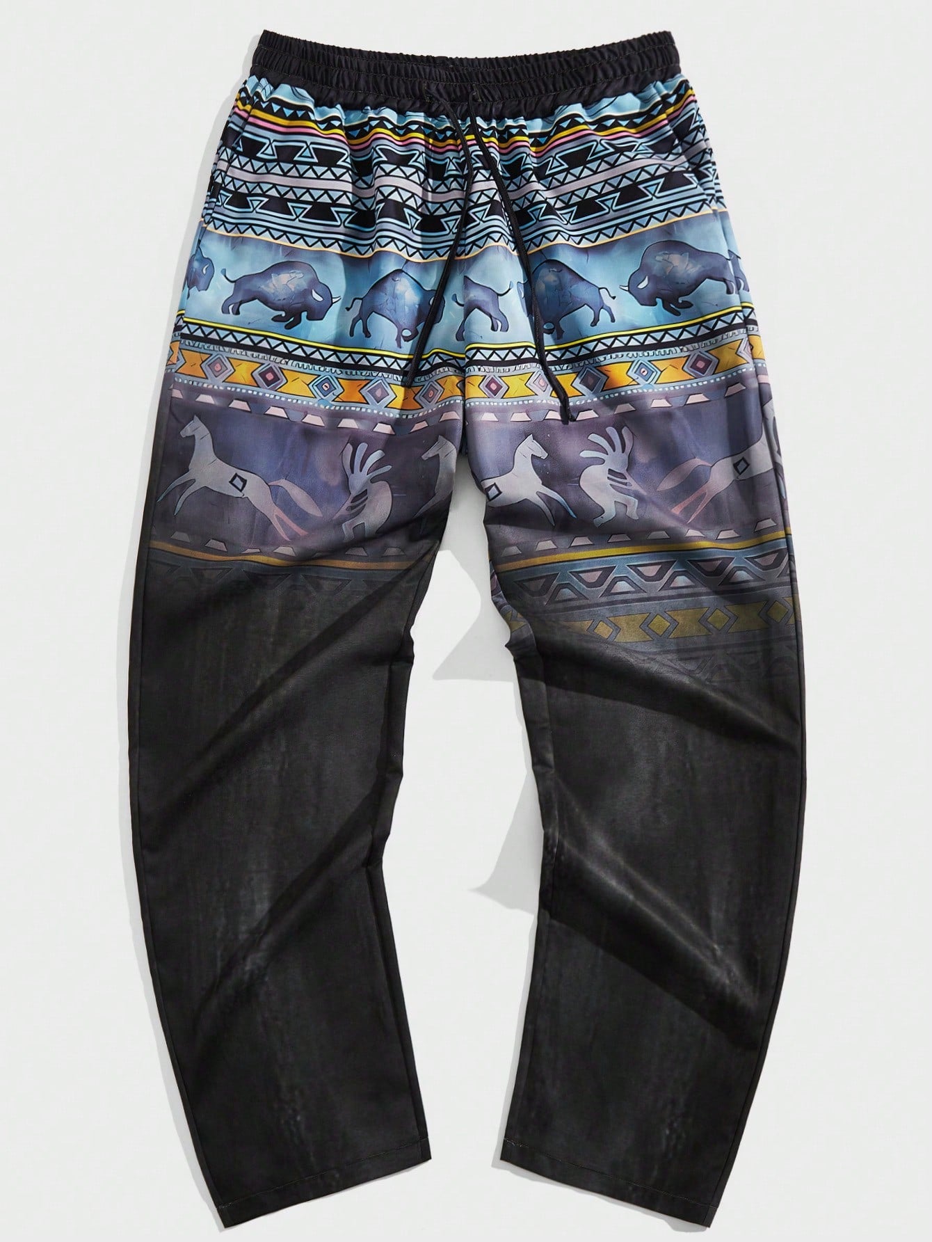 Men's Fashion Loose Printed Pants