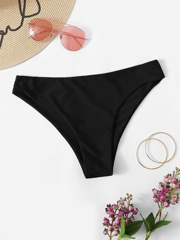 Summer Beach Solid Swimming Panty