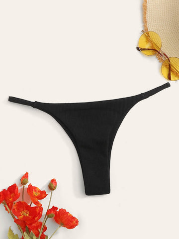 Summer Beach Textured Swimming Panty