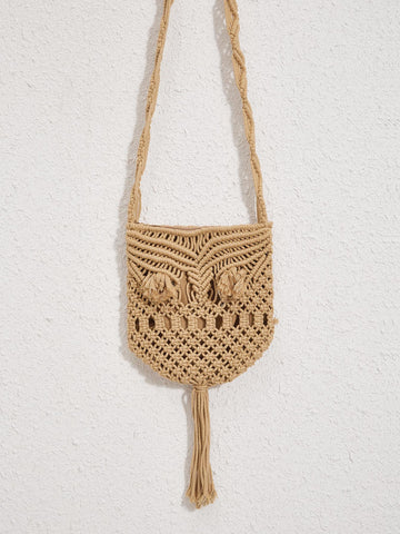 Mini Hollow Out Crossbody Bag