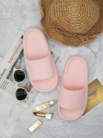 Minimalist Open Toe Slides