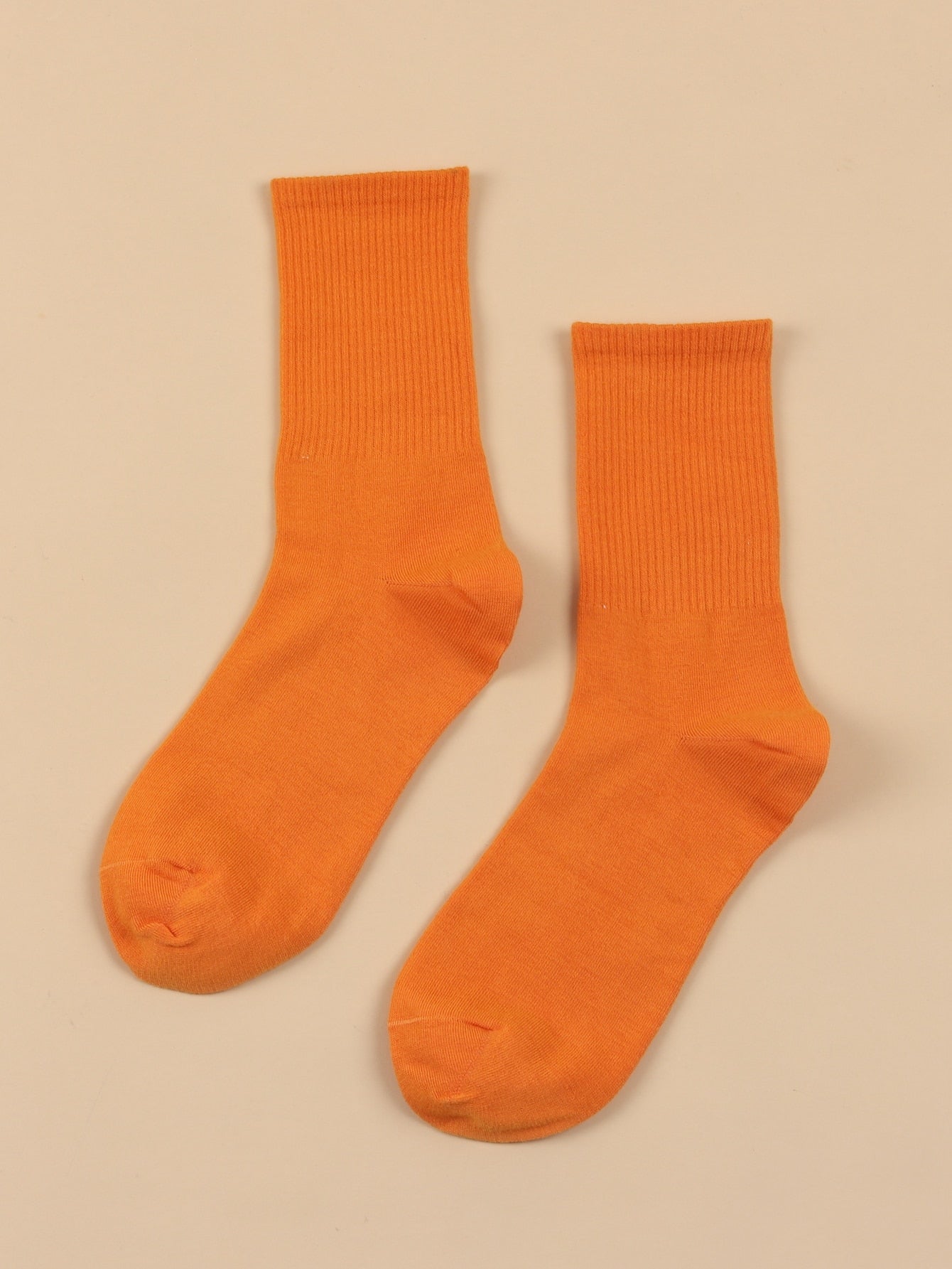 Plain Crew Socks