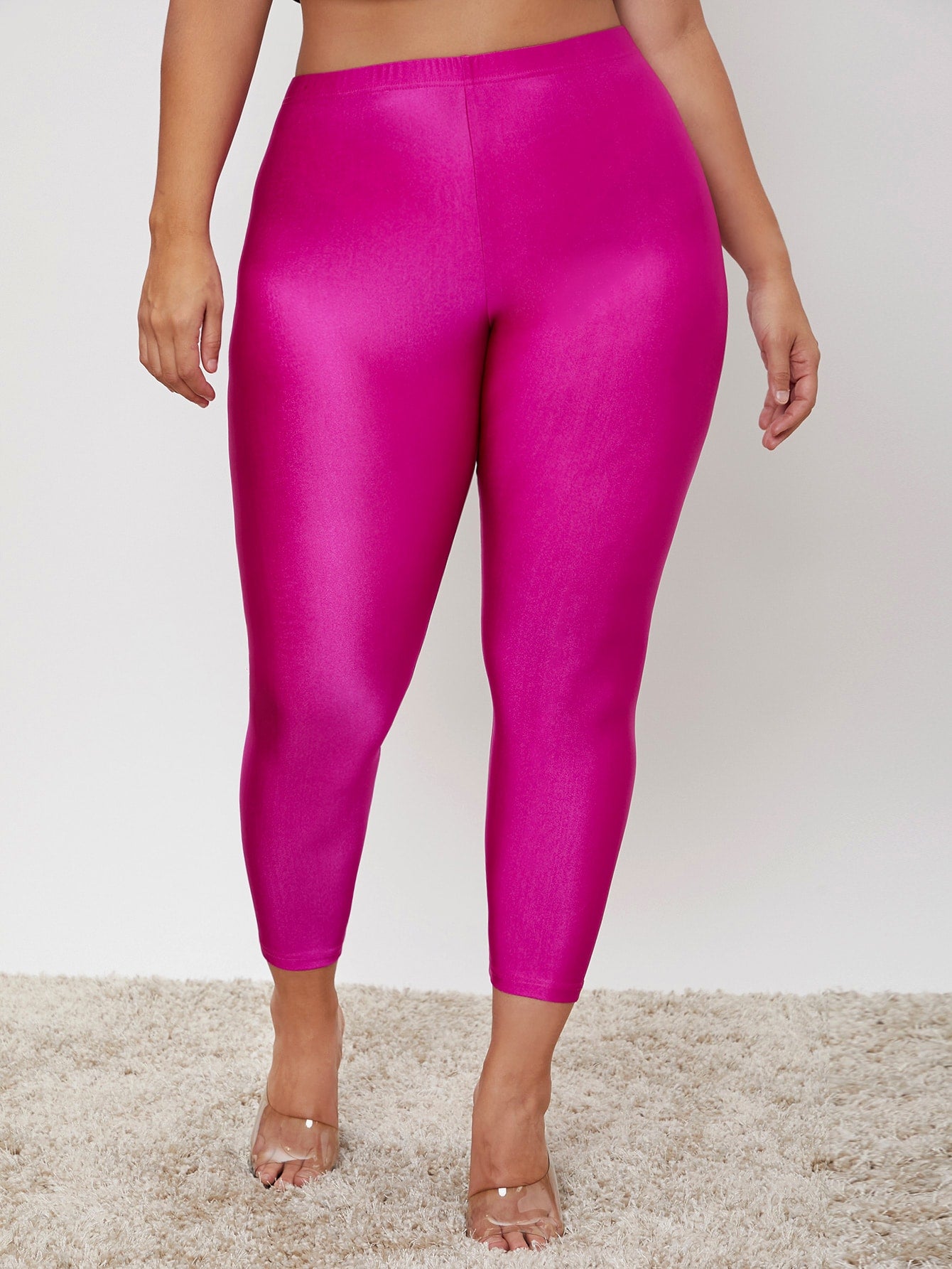 Plus High Waist Leggings