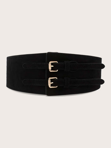 Simple Double Buckle Belt