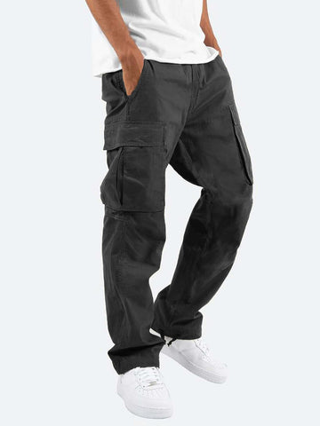 Men Zip Fly Cargo Pants