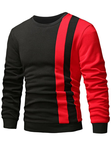 Men Colorblock Sweatshirt