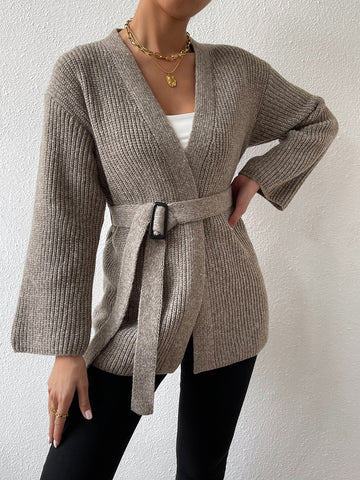 Drop Shoulder Duster Cardigan