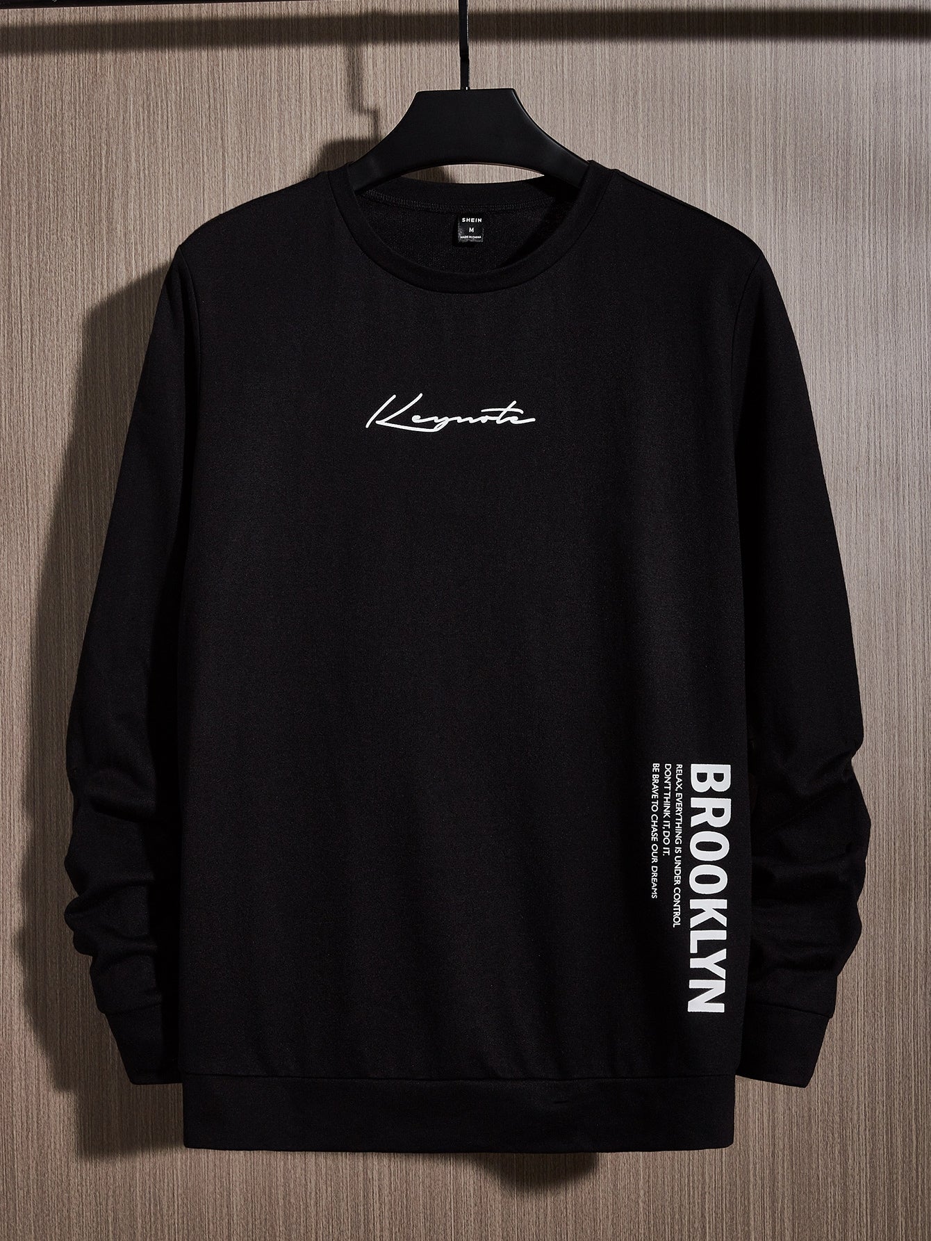 Men Letter Graphic Sweatshirt