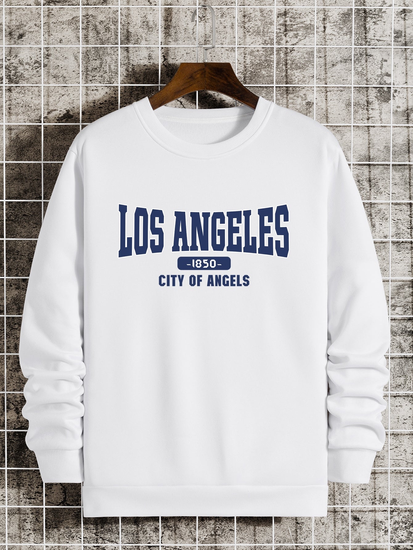 Men Letter Graphic Thermal Lined Sweatshirt