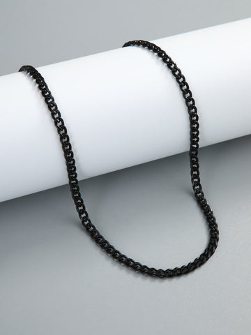 Men Minimalist Chain Necklace, For Jewelry Gift And Party