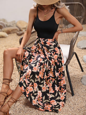 Floral Print Cami Dress