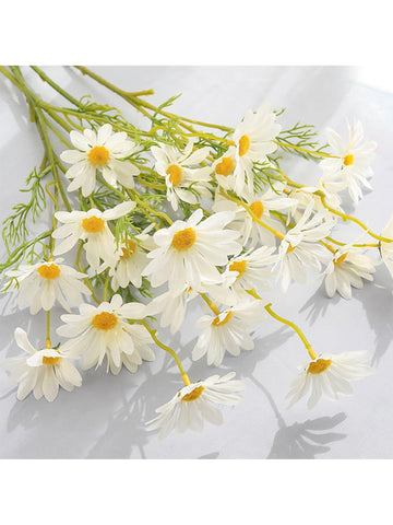 5 Heads Artificial Chrysanthemum For Dutch And Daisy Theme Party, Living Room, Table Decoration