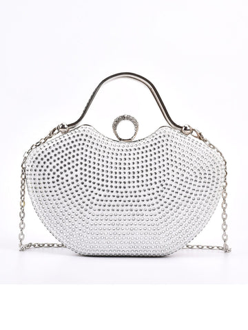 Rhinestone Decorated Fashion Evening Bag For Party