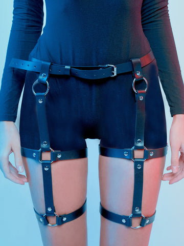 1pc Women Fashion Thigh Garter Gothic Underwear Garter Belt Festival Rave Gear Night Party
