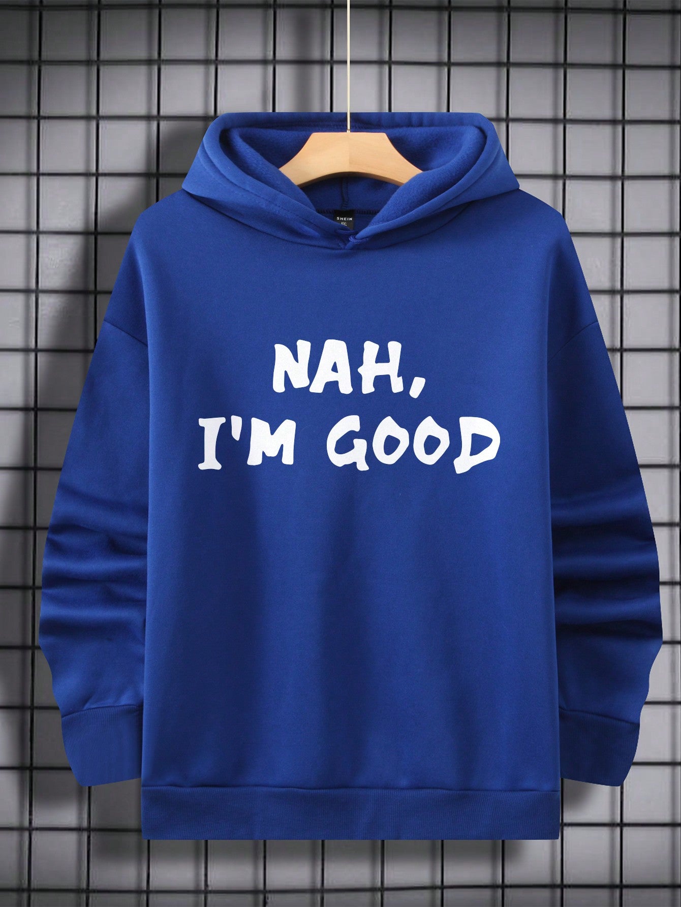 Men Slogan Graphic Drop Shoulder Hoodie