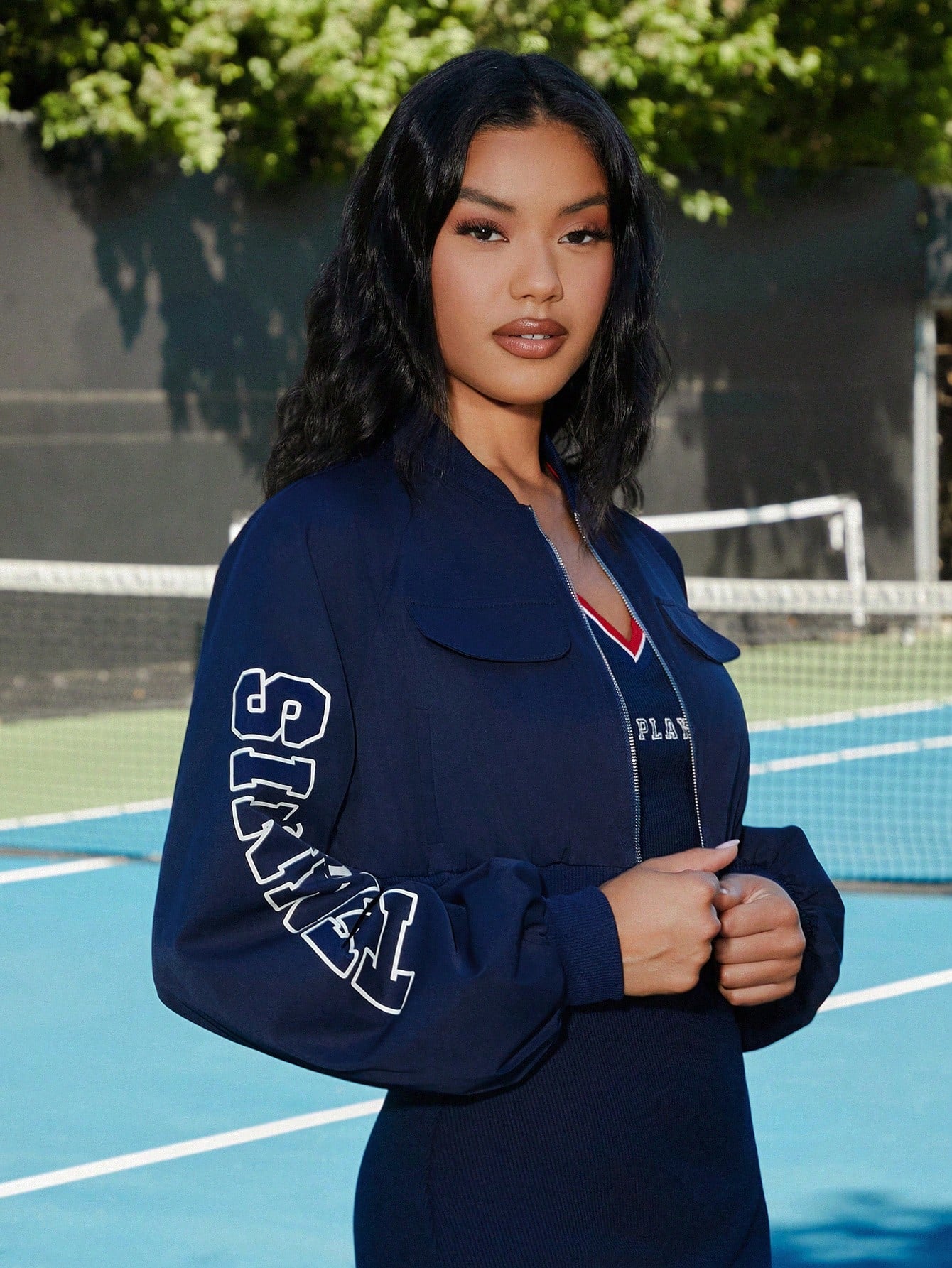 Sports Tennis Basic Outdoors With JACKET