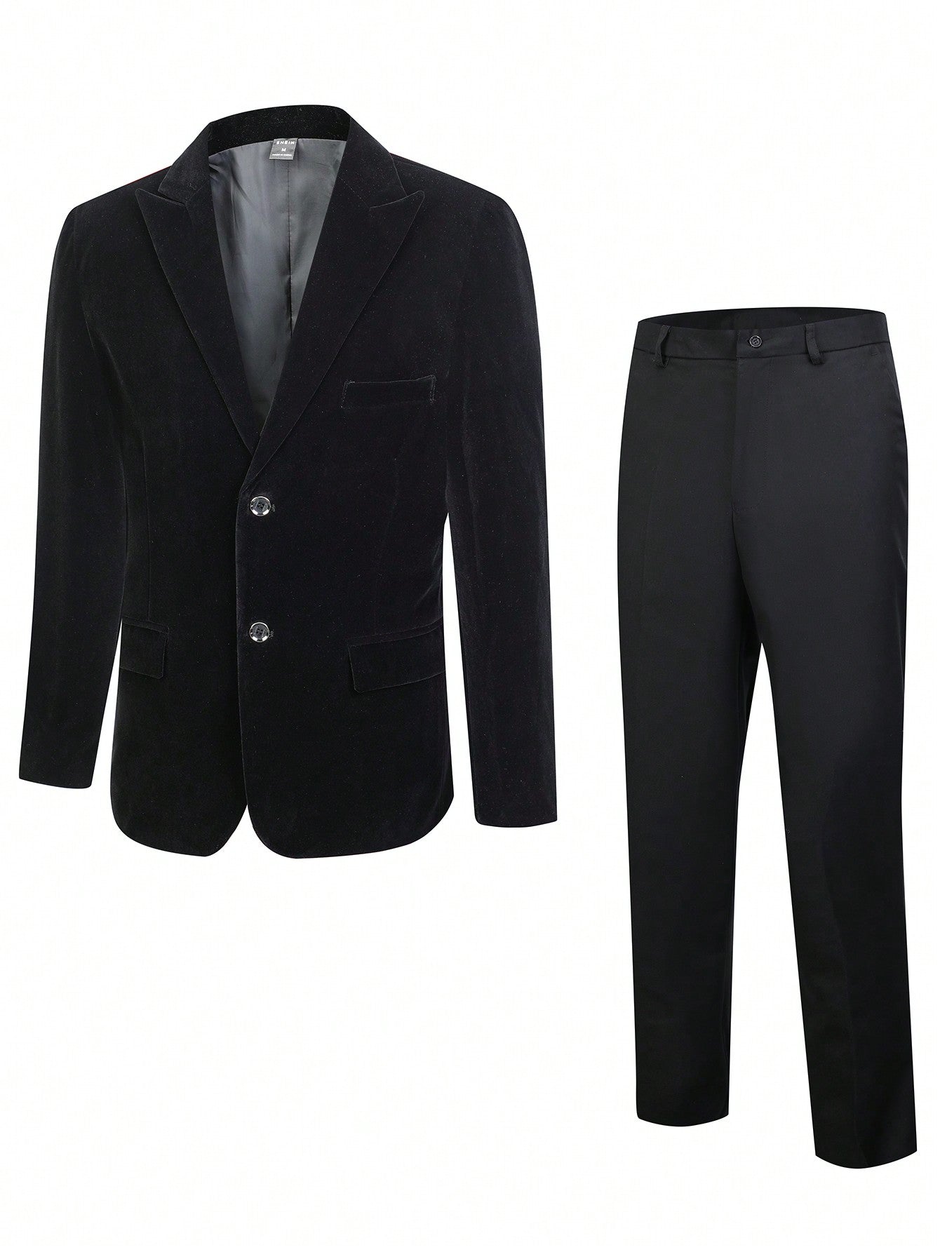 Men's Single Breasted Suit And Trouser Set