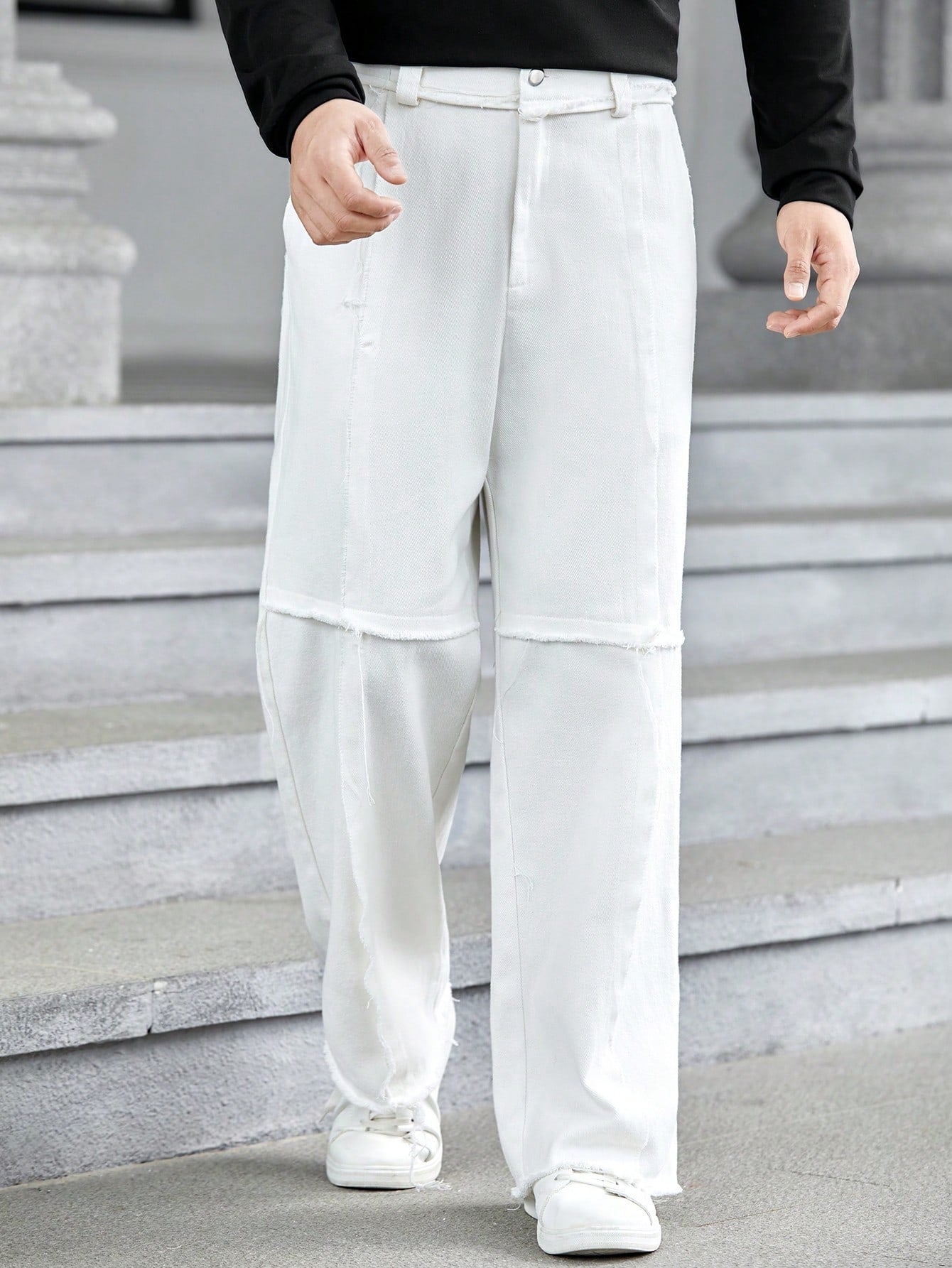 Men's Woven Casual Long Pants