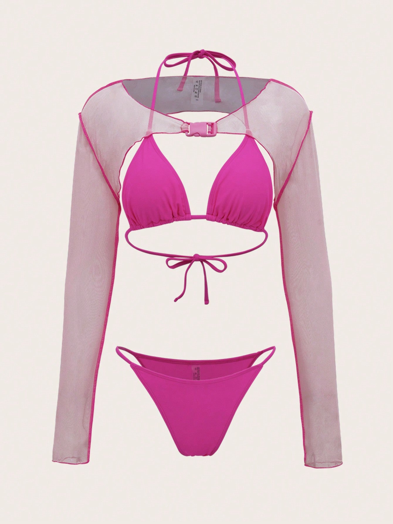 Ladies' Three-Piece Bikini Set