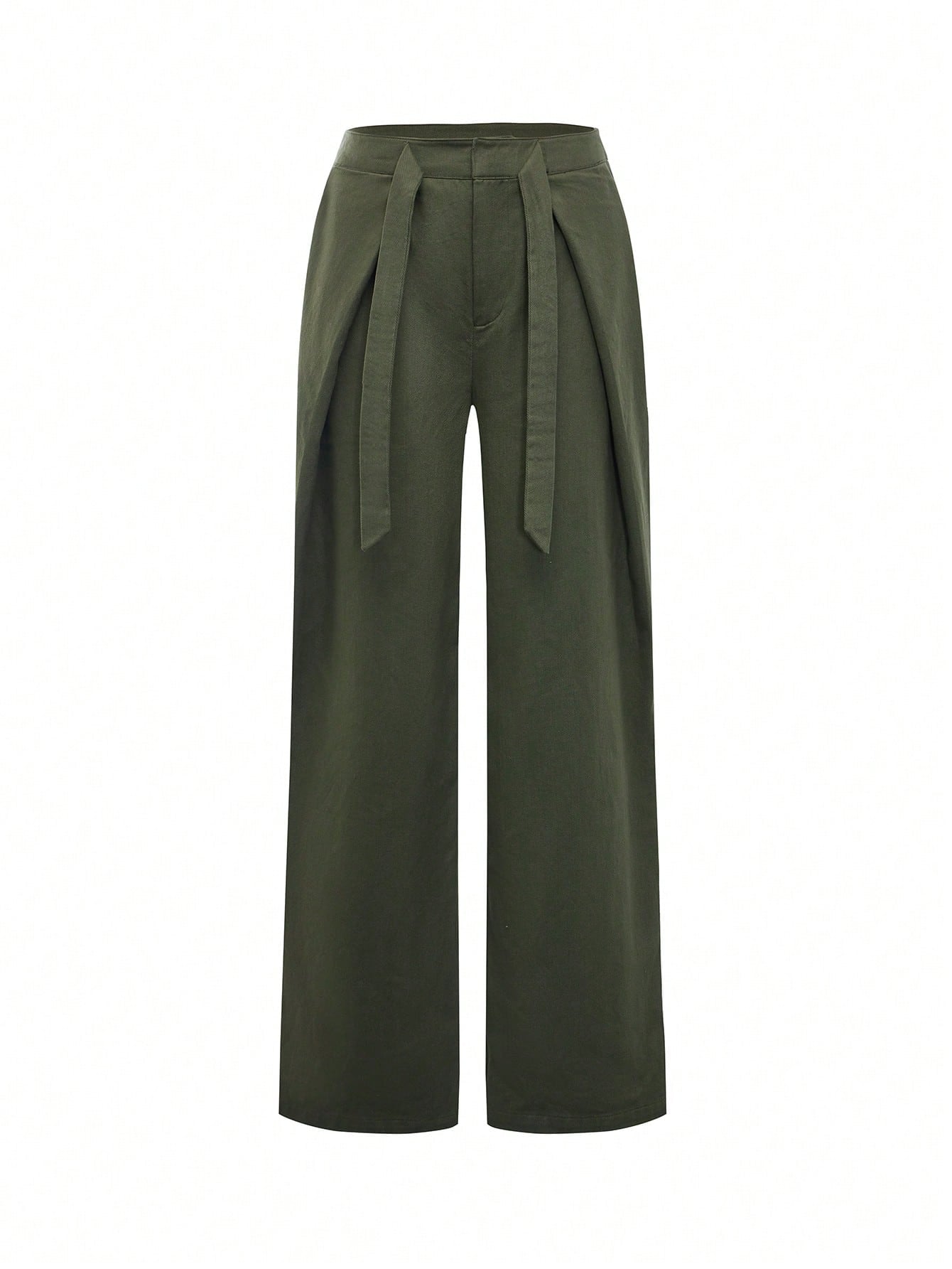 Slant Pocket Wide Leg Pants