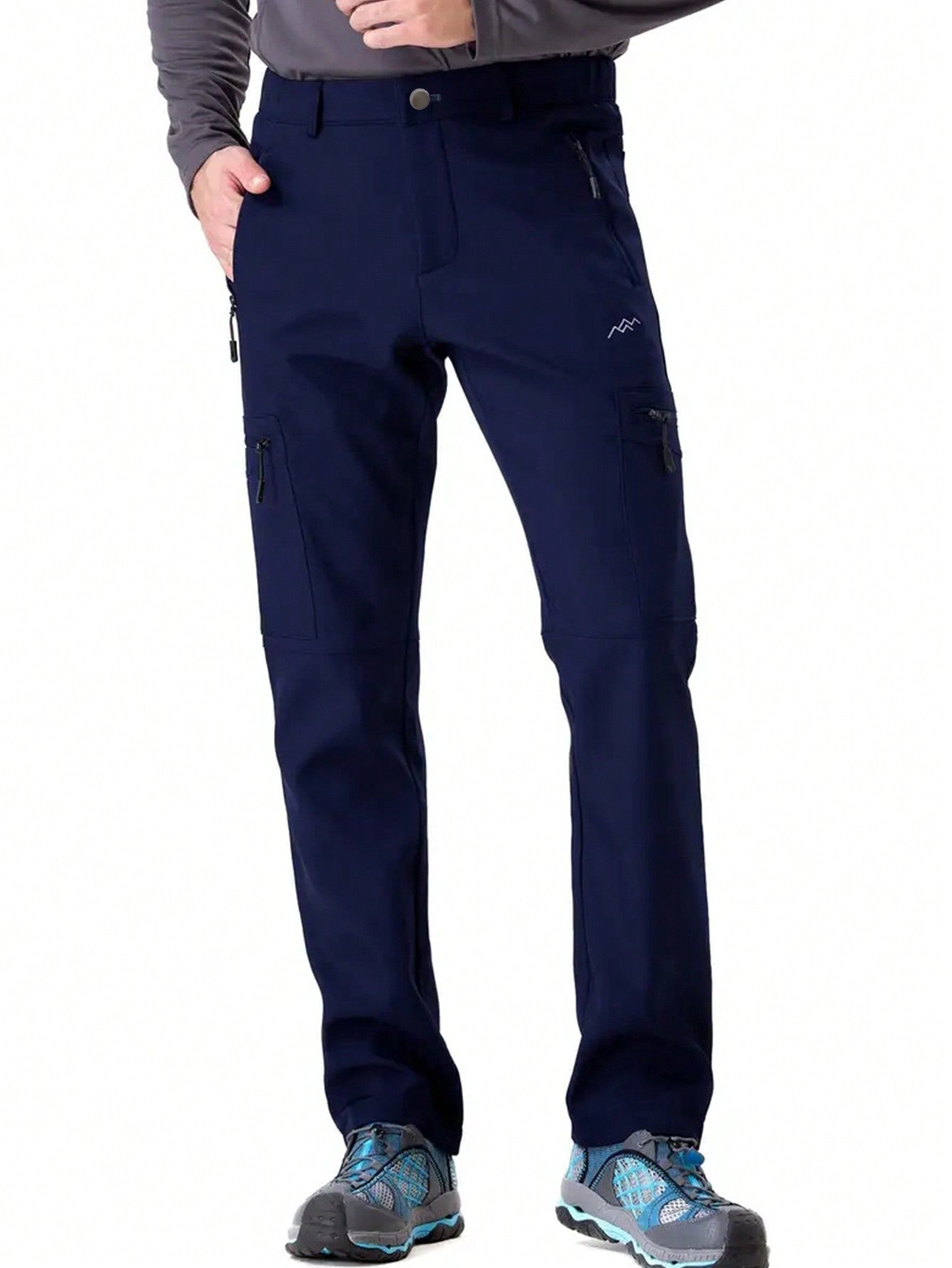 Men's Zipper Pockets Sport Pants