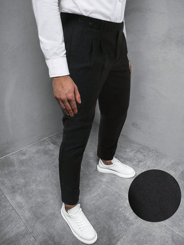 Men's Plain Colored Suit Pants