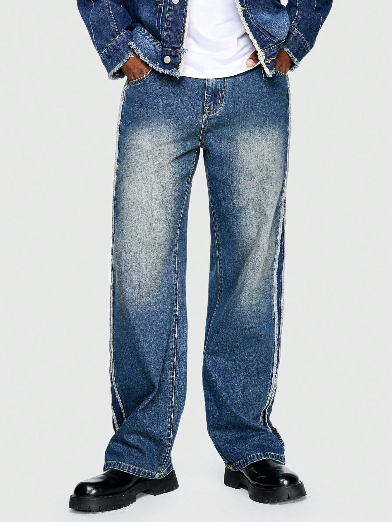 Men's Straight Leg Jeans