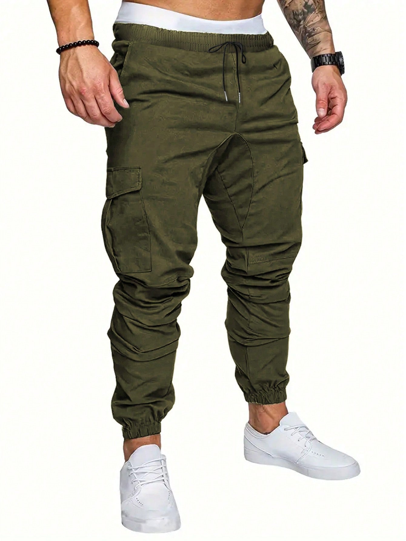 Men's Drawstring Waist Sports Pants